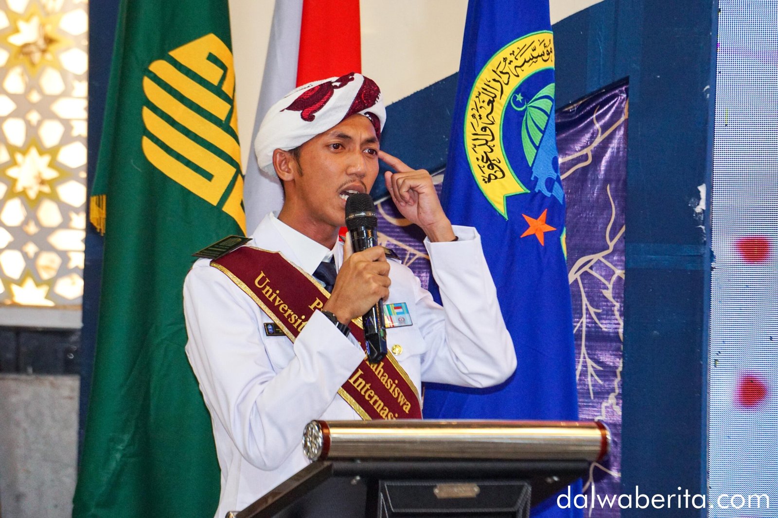 Presma UII Dalwa, Silo Andiko dalam pidatonya