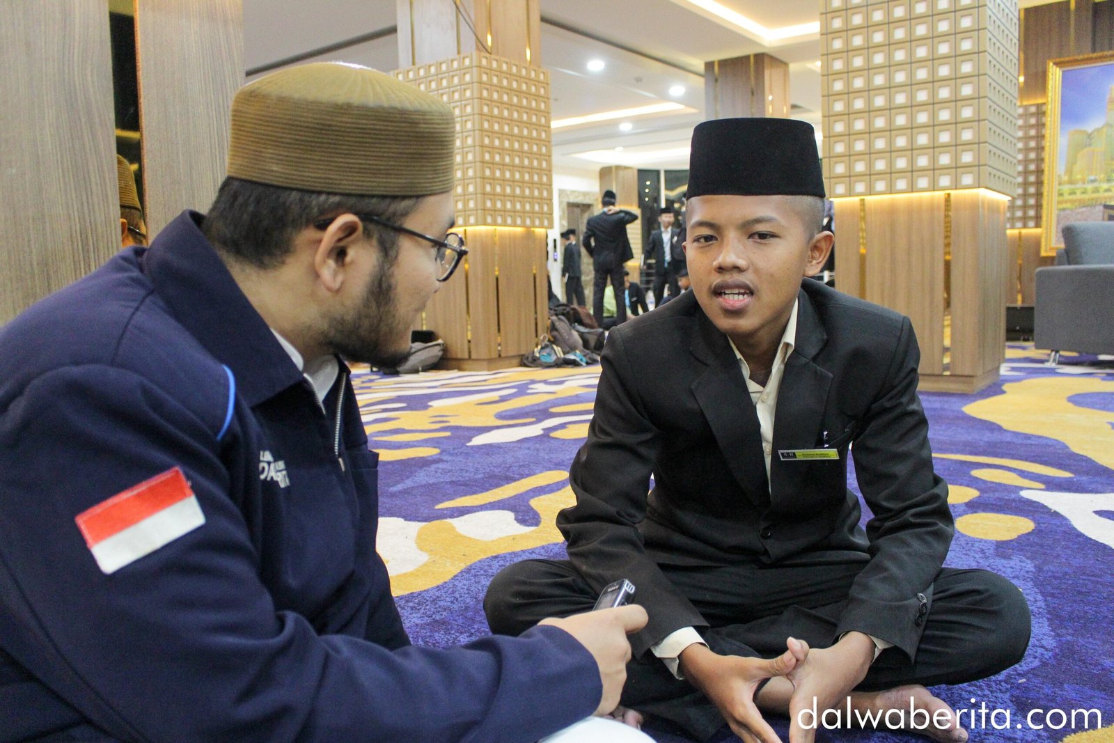 Salah satu peserta studi banding Gontor ke Dalwa