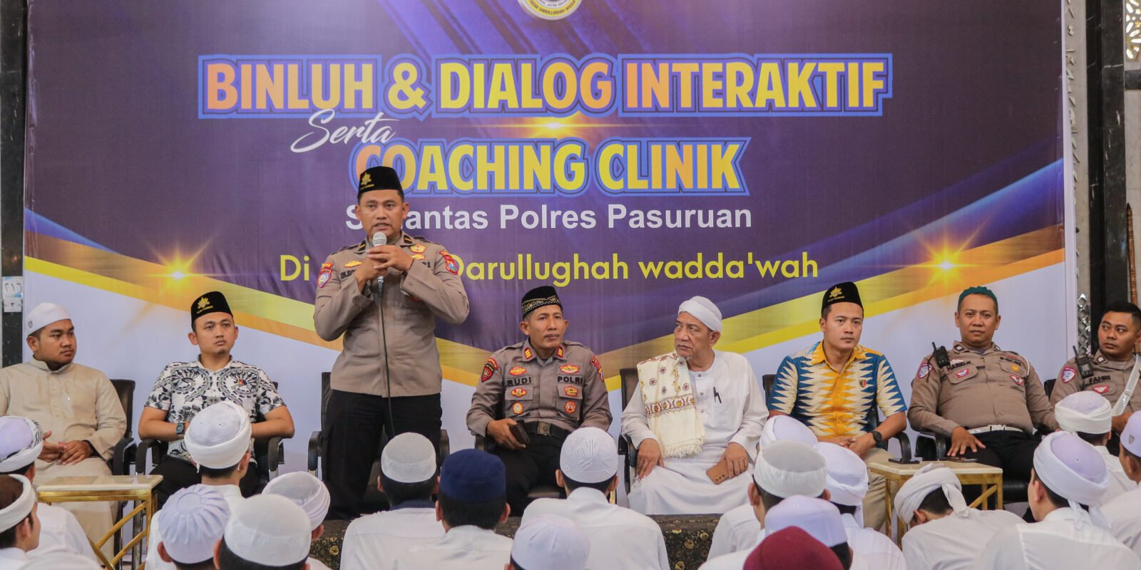 Binluh dan Coaching Clinic Satlantas Pasuruan di Dalwa