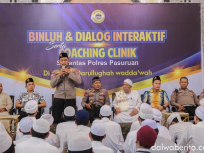 Binluh dan Coaching Clinic Satlantas Pasuruan di Dalwa