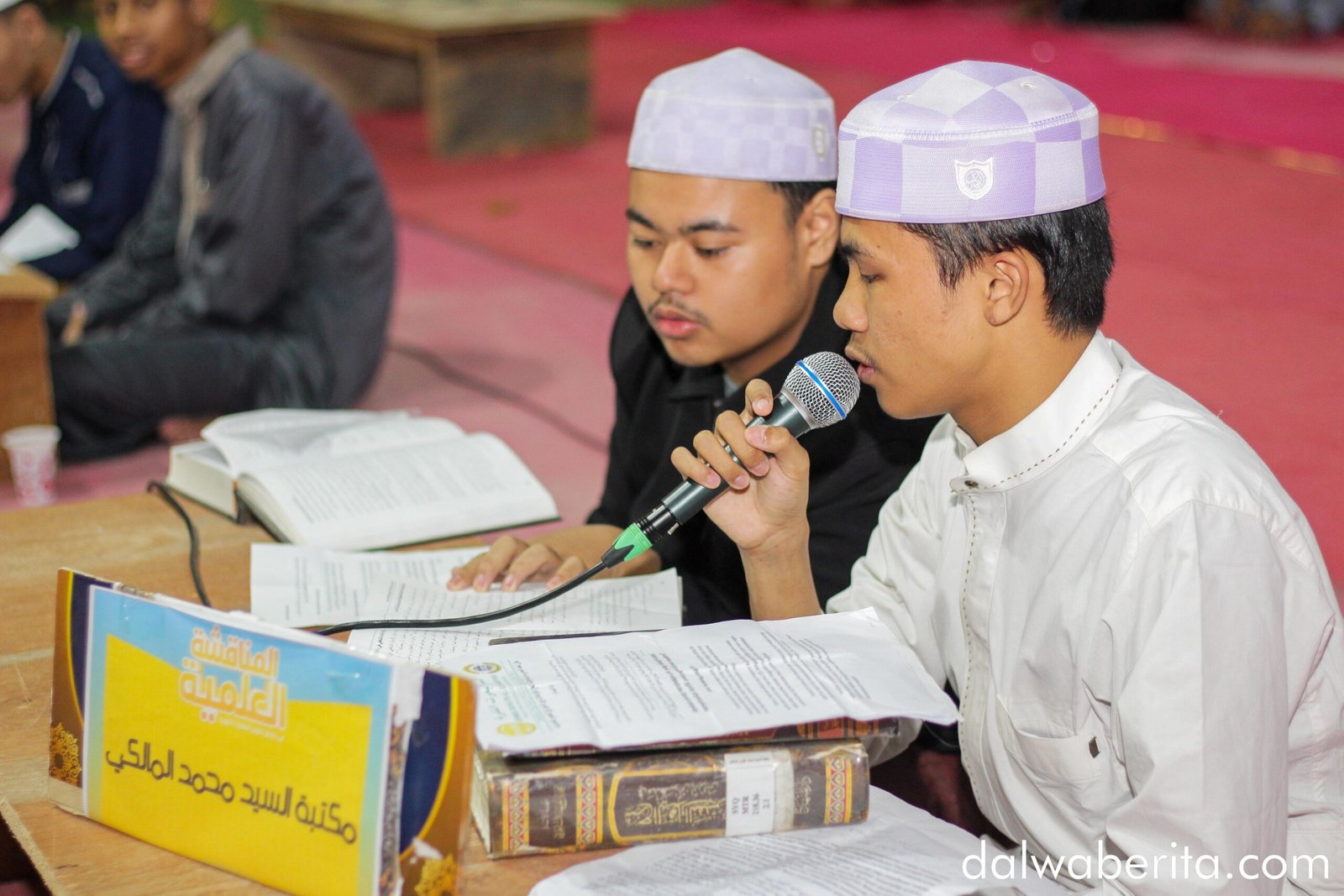 Pihak Pro dalam Munaqasyah Ilmiah, Deleasi Maktabah Abuya as-Sayid al-Maliki