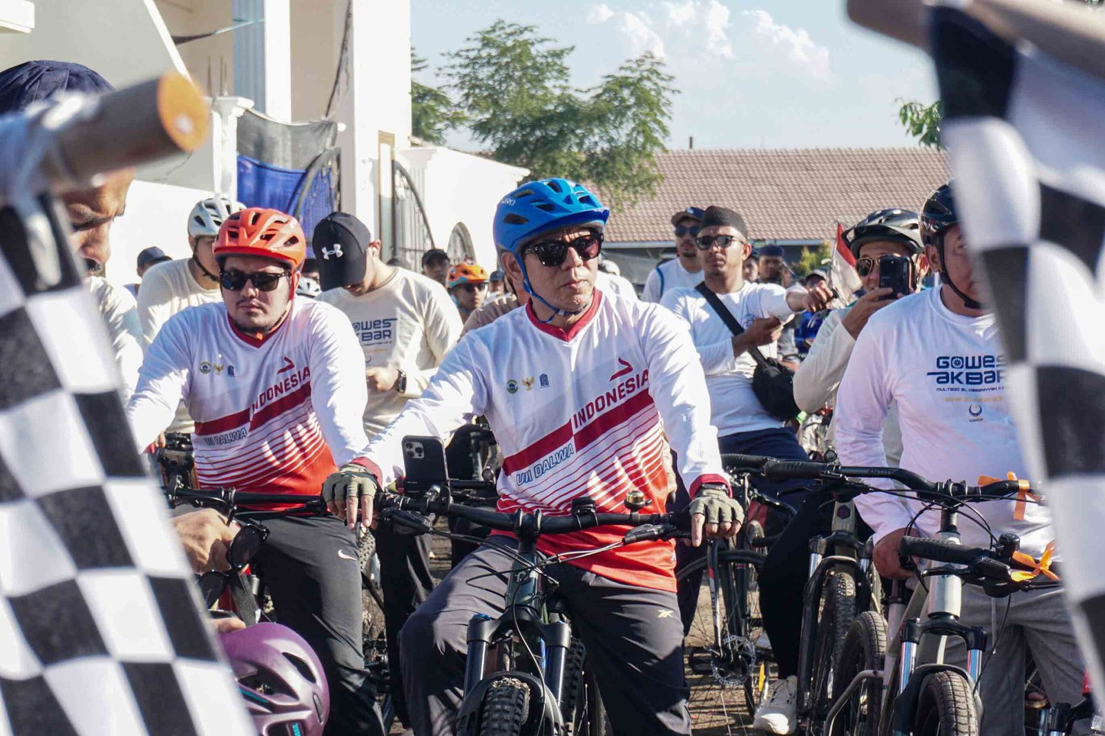 Habib Segaf dalam Gowes Akbar