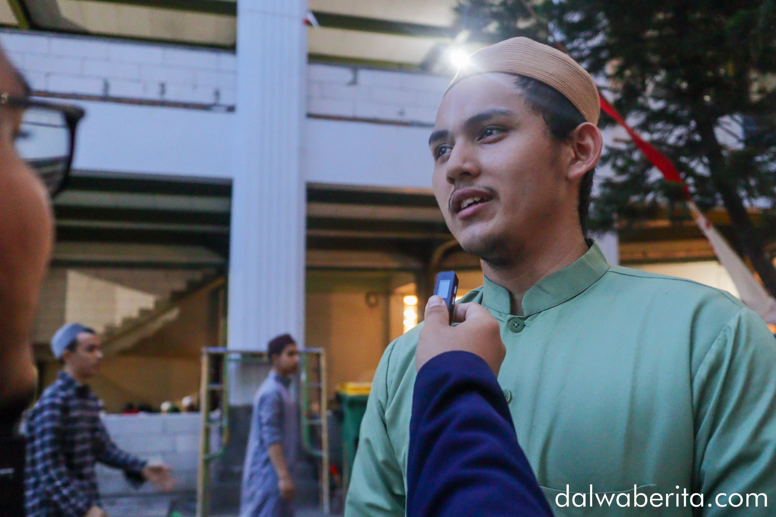 Ketua pelaksana Hadrah Basaudan, Al-Habib Ahmad Assegaf