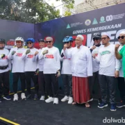 Abuya Zein & Habib Segaf Ikut Pimpin Gowes Kemerdekaan Jatim, PW Ansor Harap Jadi Pemersatu Umat