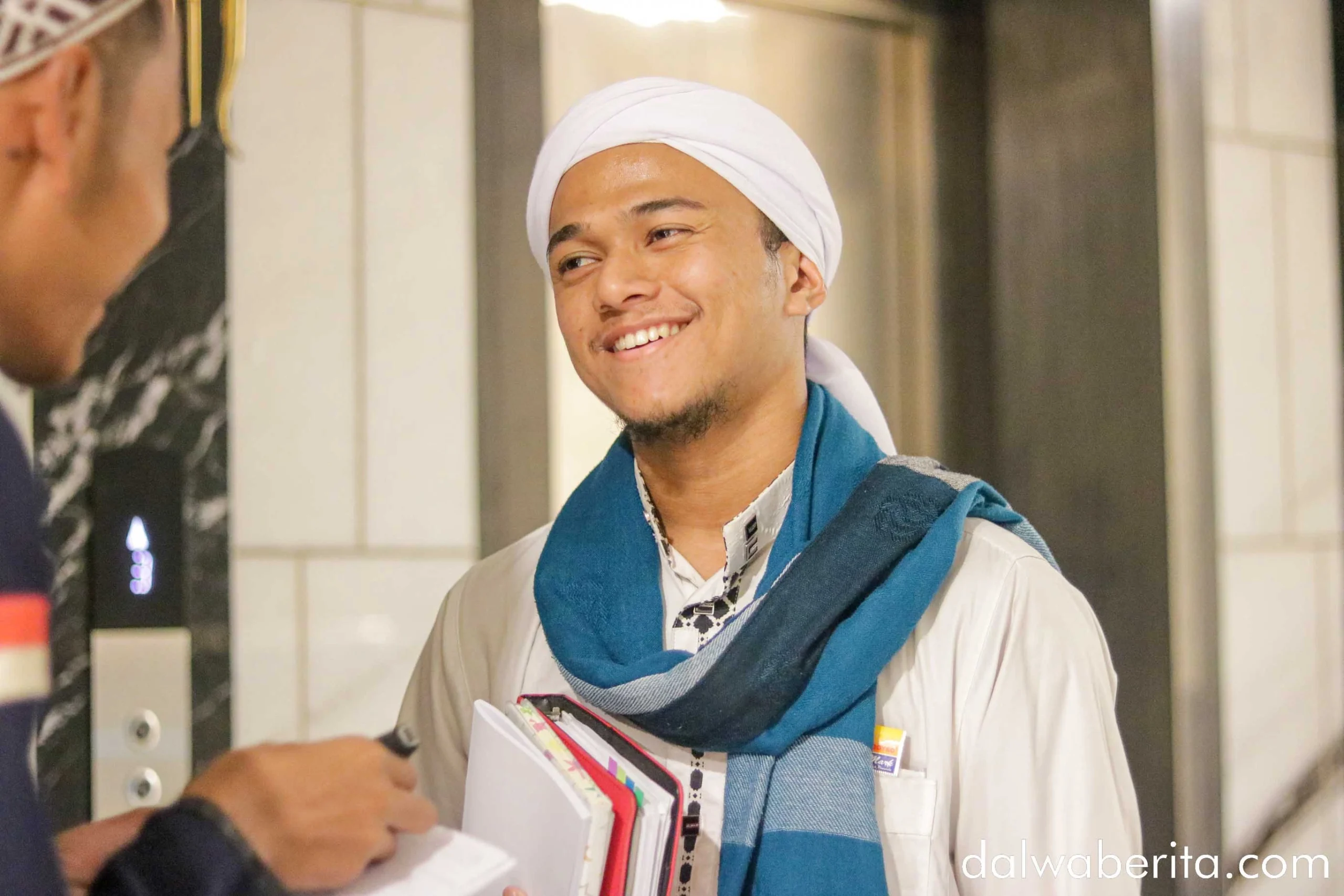 salah satu santri kelas 3 Aliyah, al-Habib Bagir Assegaf asal Aceh