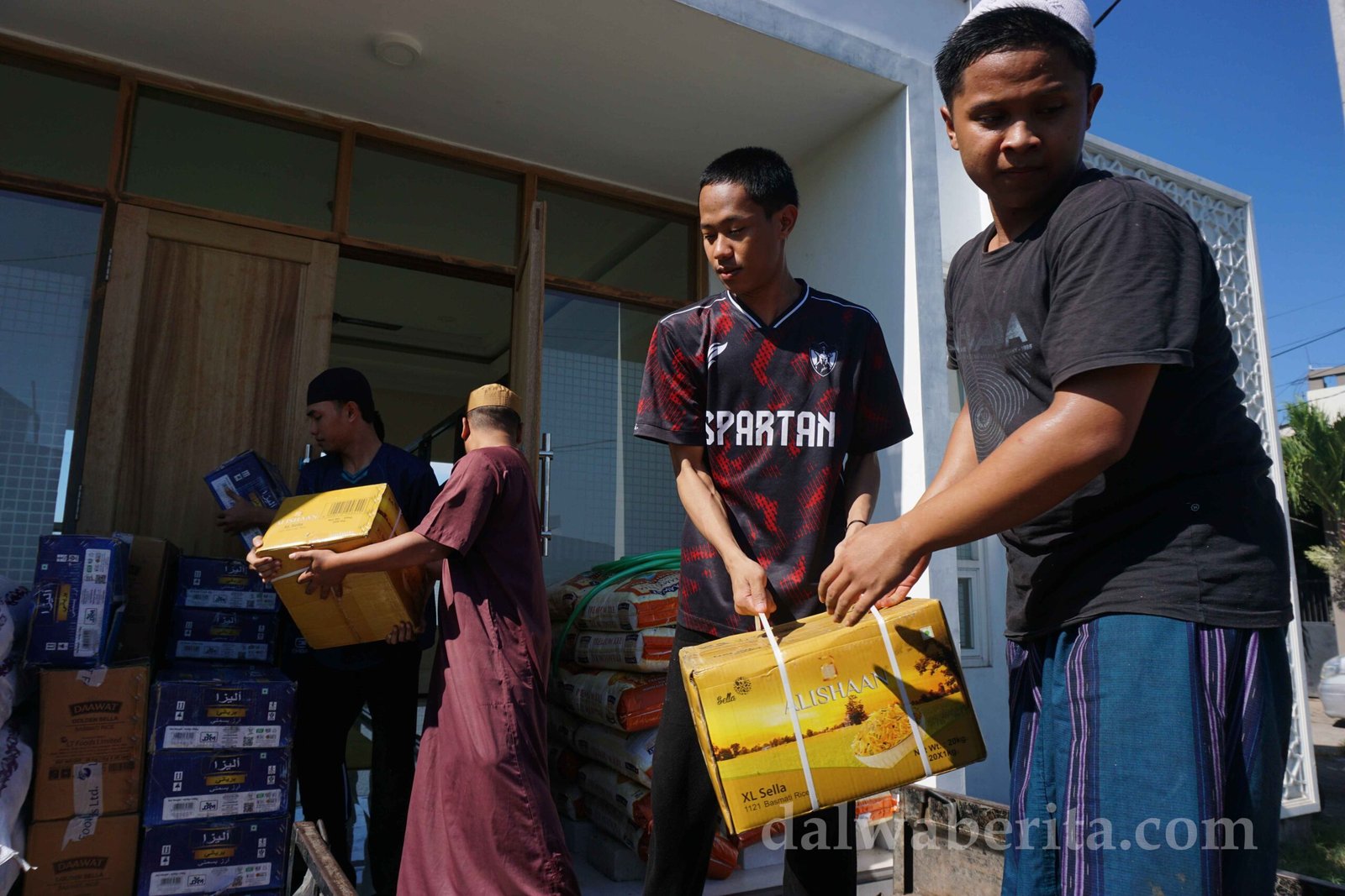 Ilutrasi Beras untuk nasi Multaqo
