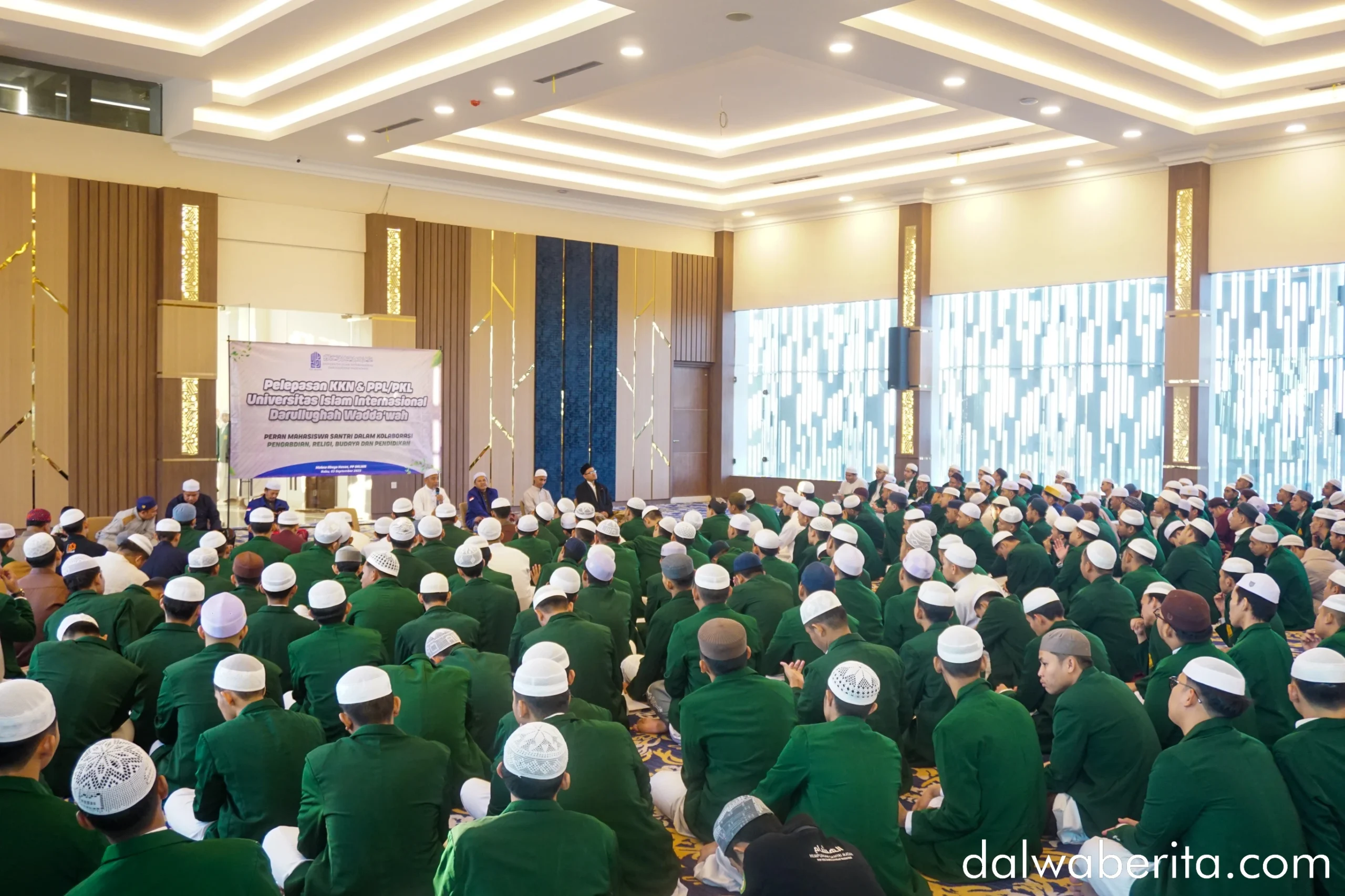 Pelepasan KKN 2025 di Mabna Abuya Hasan lantai 10