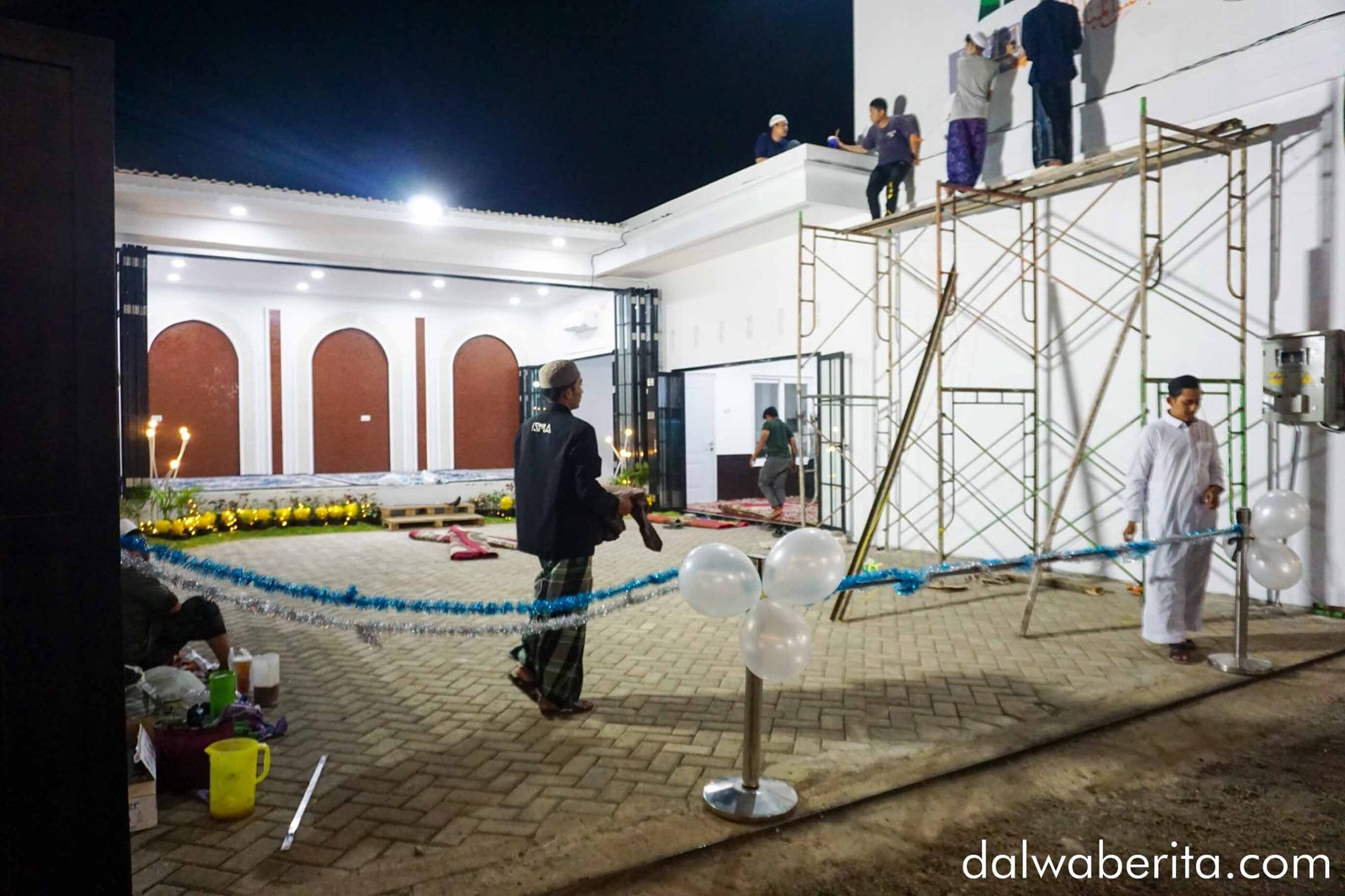 Ilustrasi Bangunan baru Majelis Darussholihin Al-Mubarok