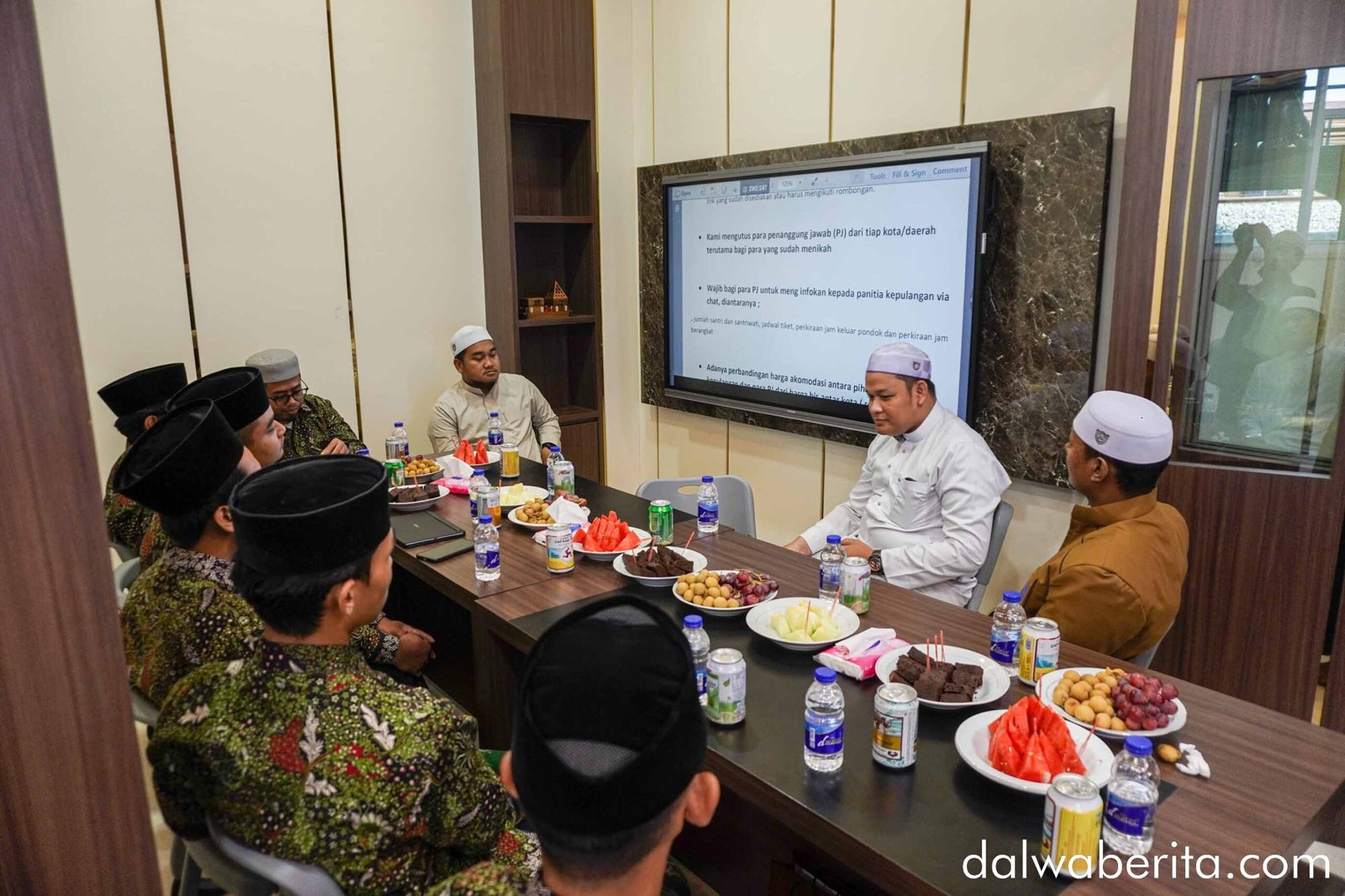 Kunjungan Studi Banding Ponpes Al-Anwar 2 Banten Soroti Sistem Keamanan dan Program di Dalwa